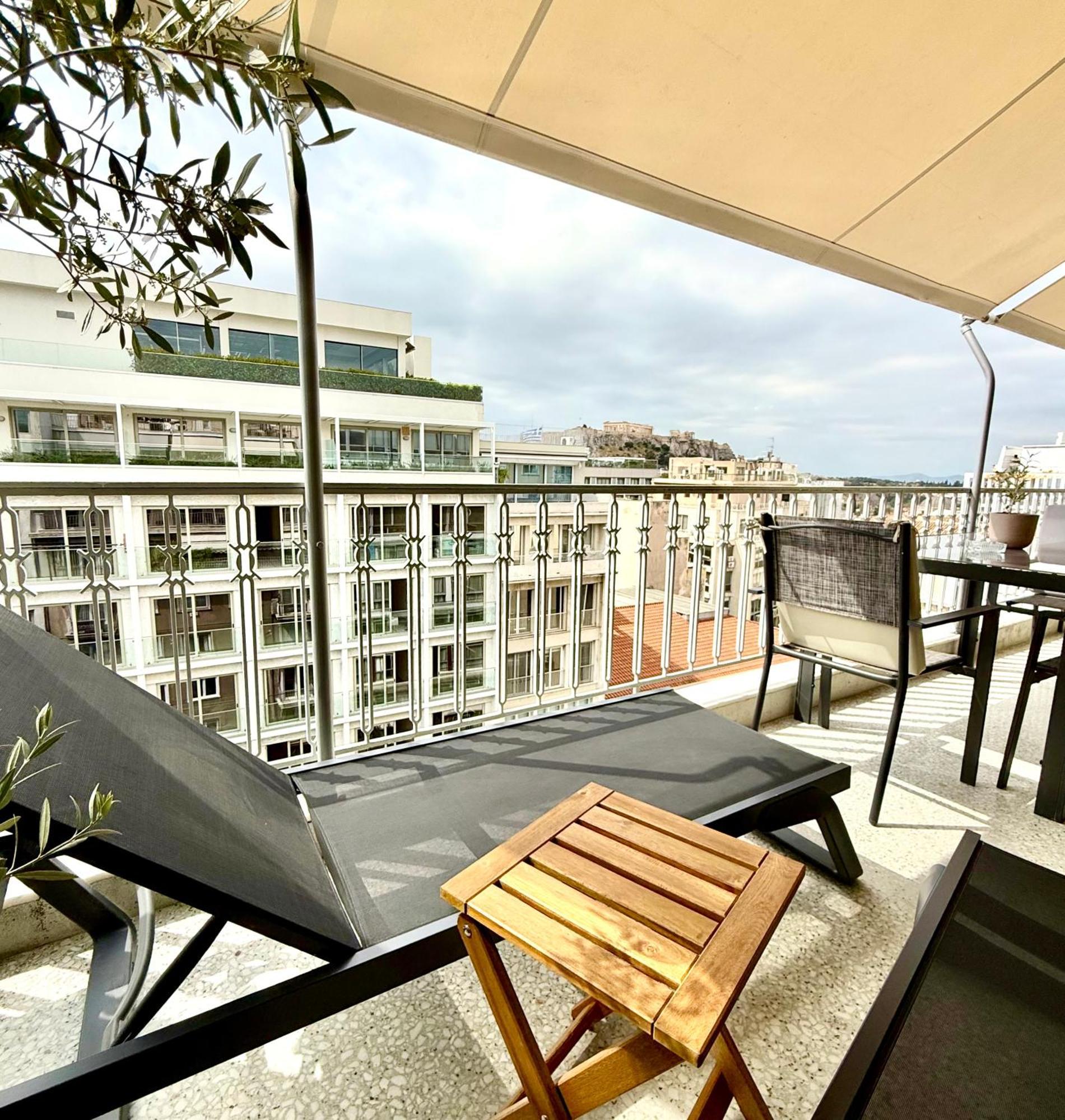 Parthenon And Syntagma Square View Apartment Атина Екстериор снимка