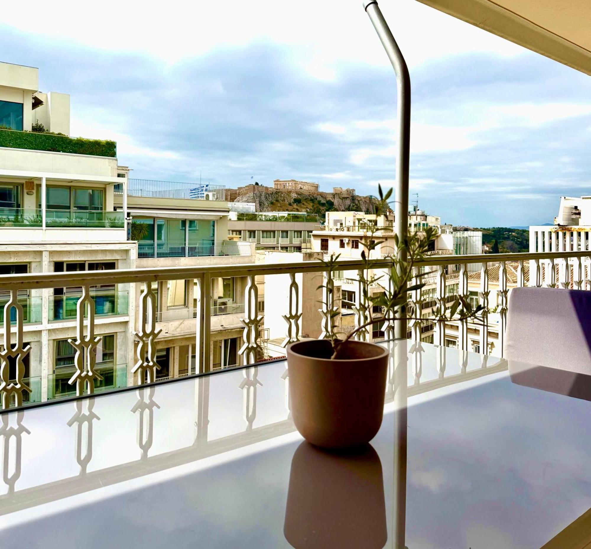 Parthenon And Syntagma Square View Apartment Атина Екстериор снимка
